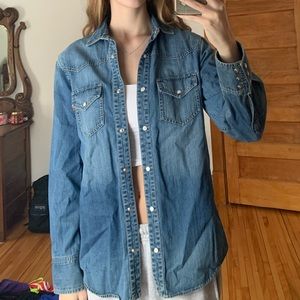 Jean shirt from Gucci!